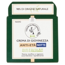 Tesori di Provenza Crema Viso Anti-età Notte, con Olio d'Oliva Bio, Ricco in Polifenoli, 50 ml